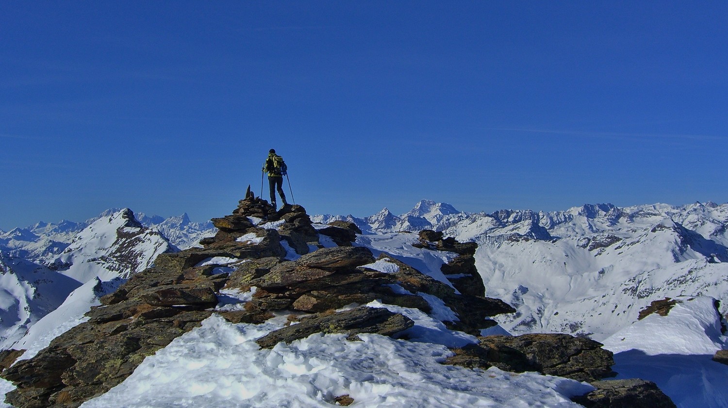 Punta Valfredda - Gd combin à droite