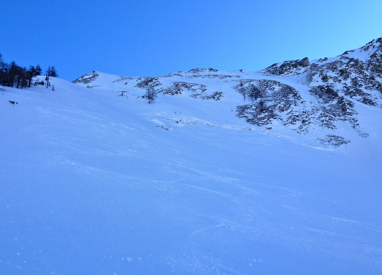 Reptation au sommet du couloir...