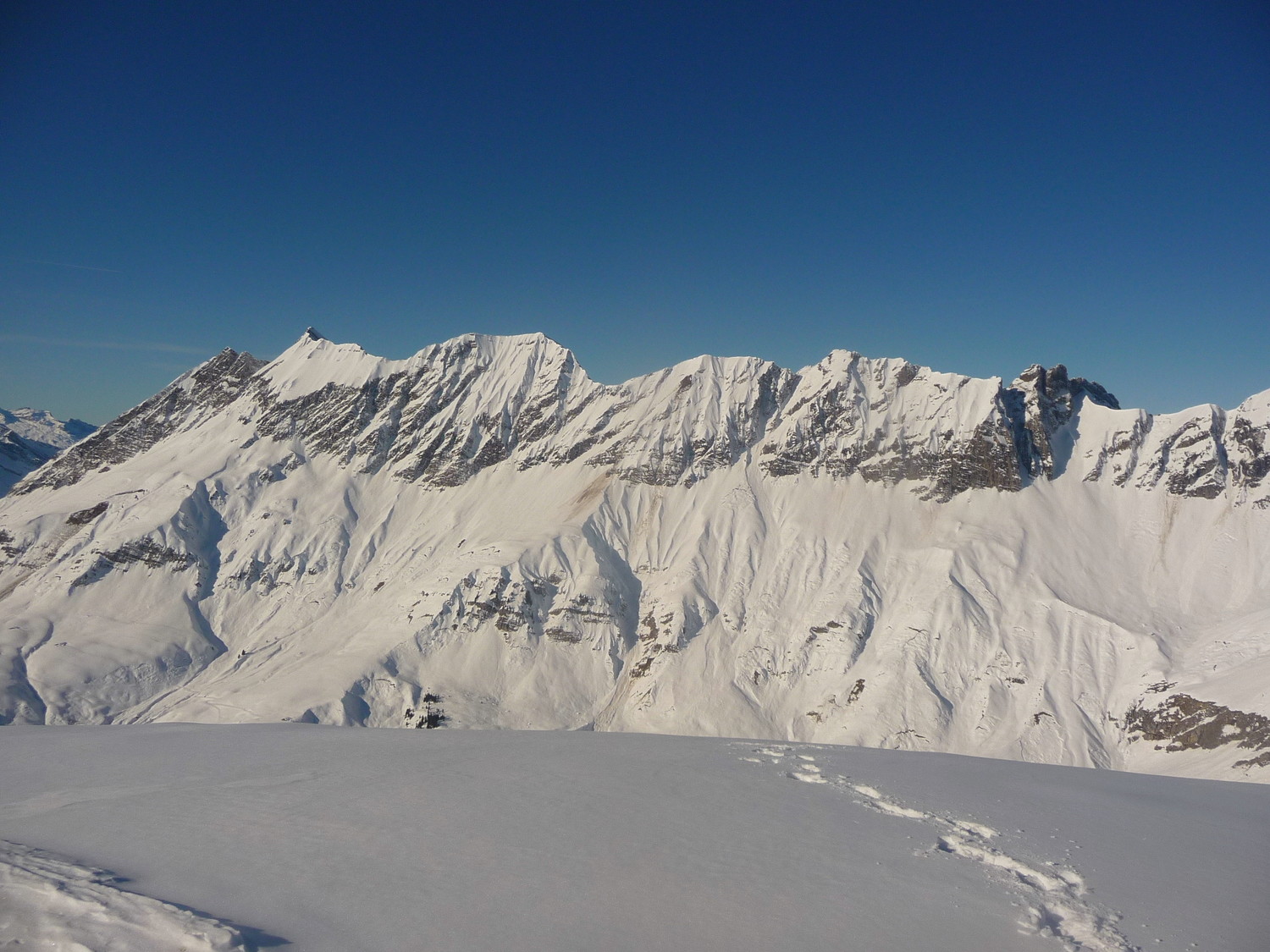 L'envers de la chaîne des aravis