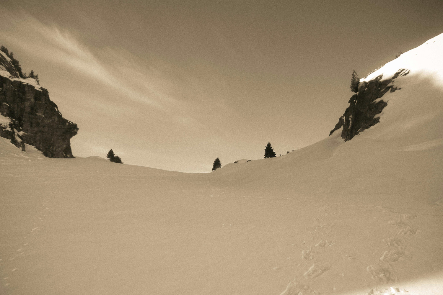 Brêche Robert Sud (versant lacs Robert)