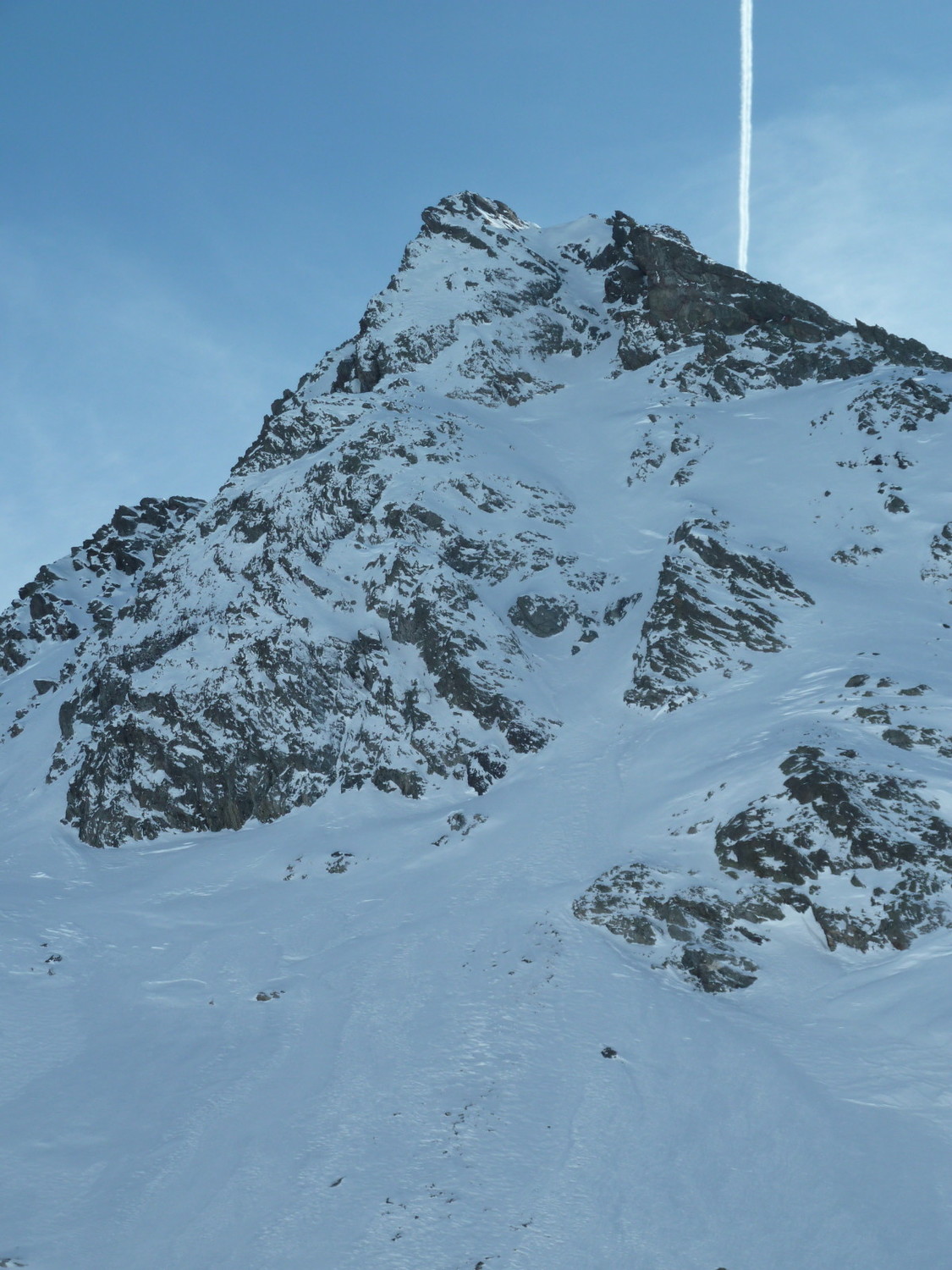 Pic du Grand Doménon, Couloir NW un peu sec