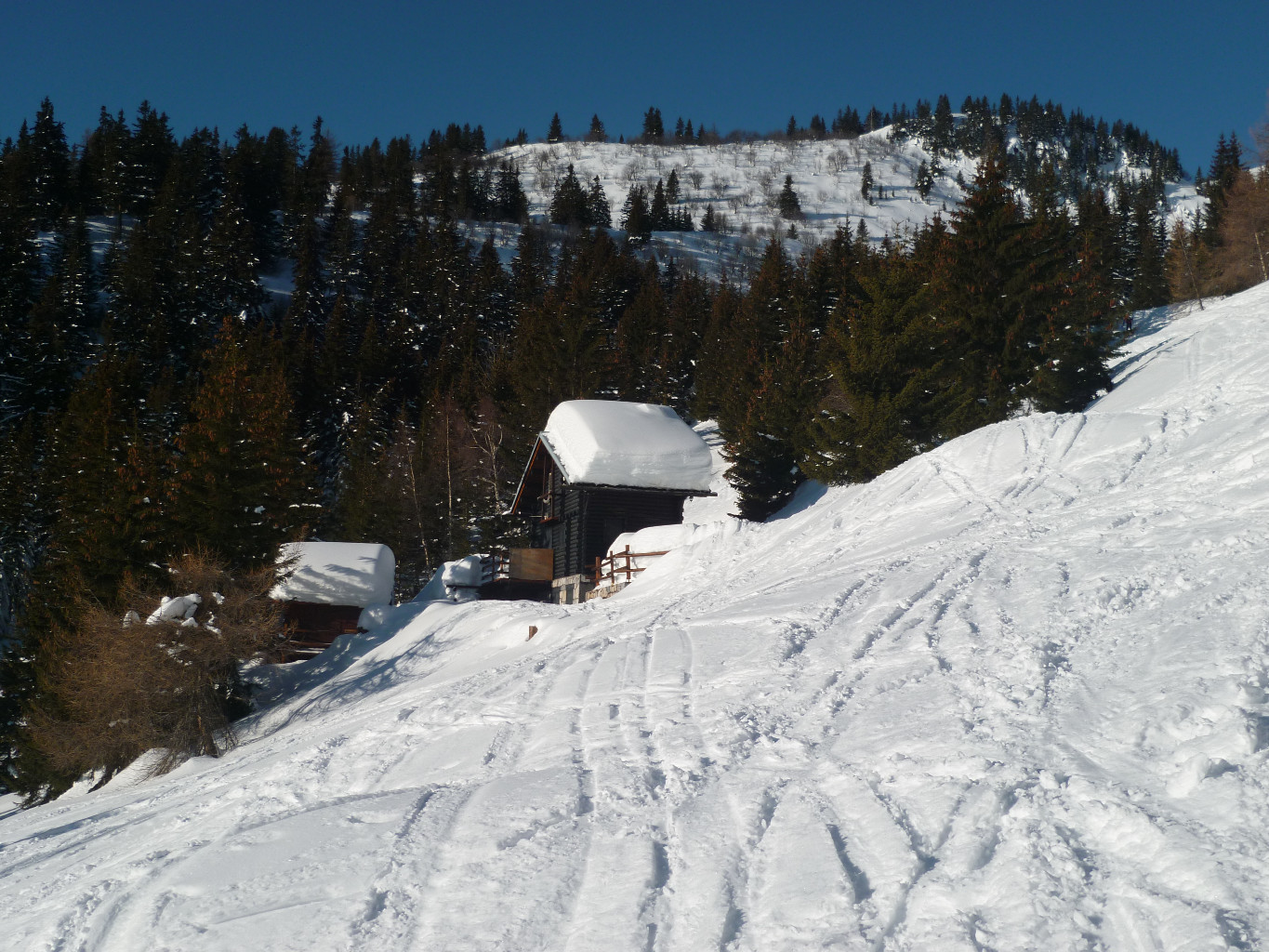 Un chalet vers 1500 m...