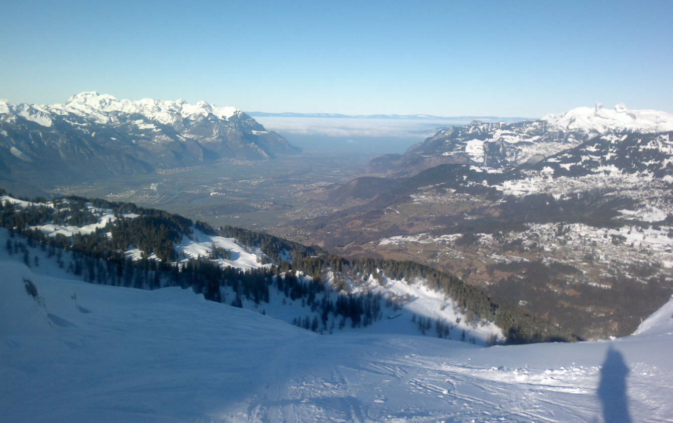 Le Léman et son brouillard