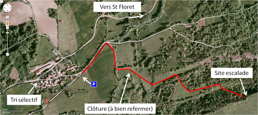 Plan d'accès Orphange