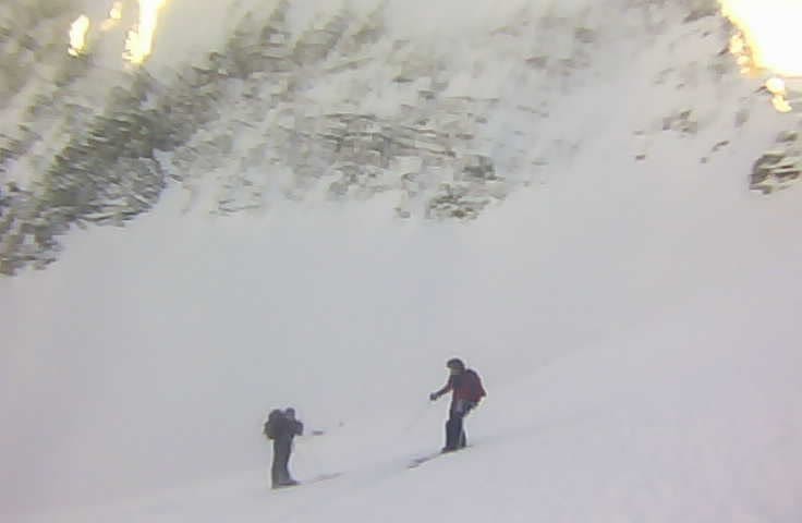 2200m on attaque la traversée