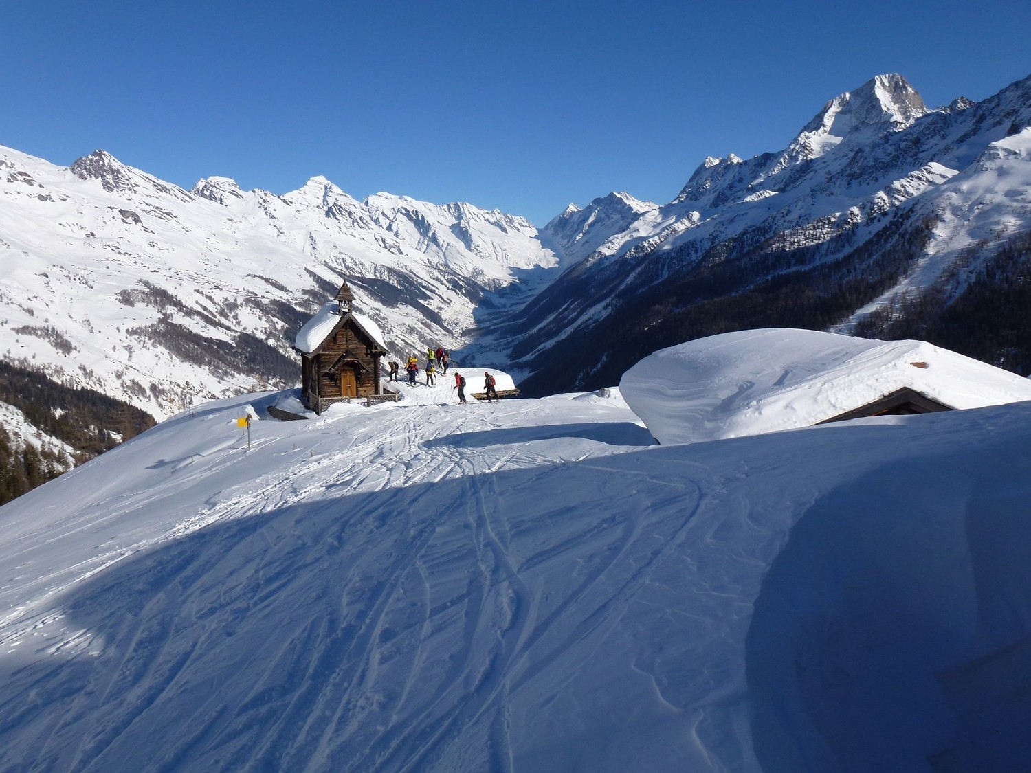 Faldumalp; le plus beau promontoire du Lötschental.