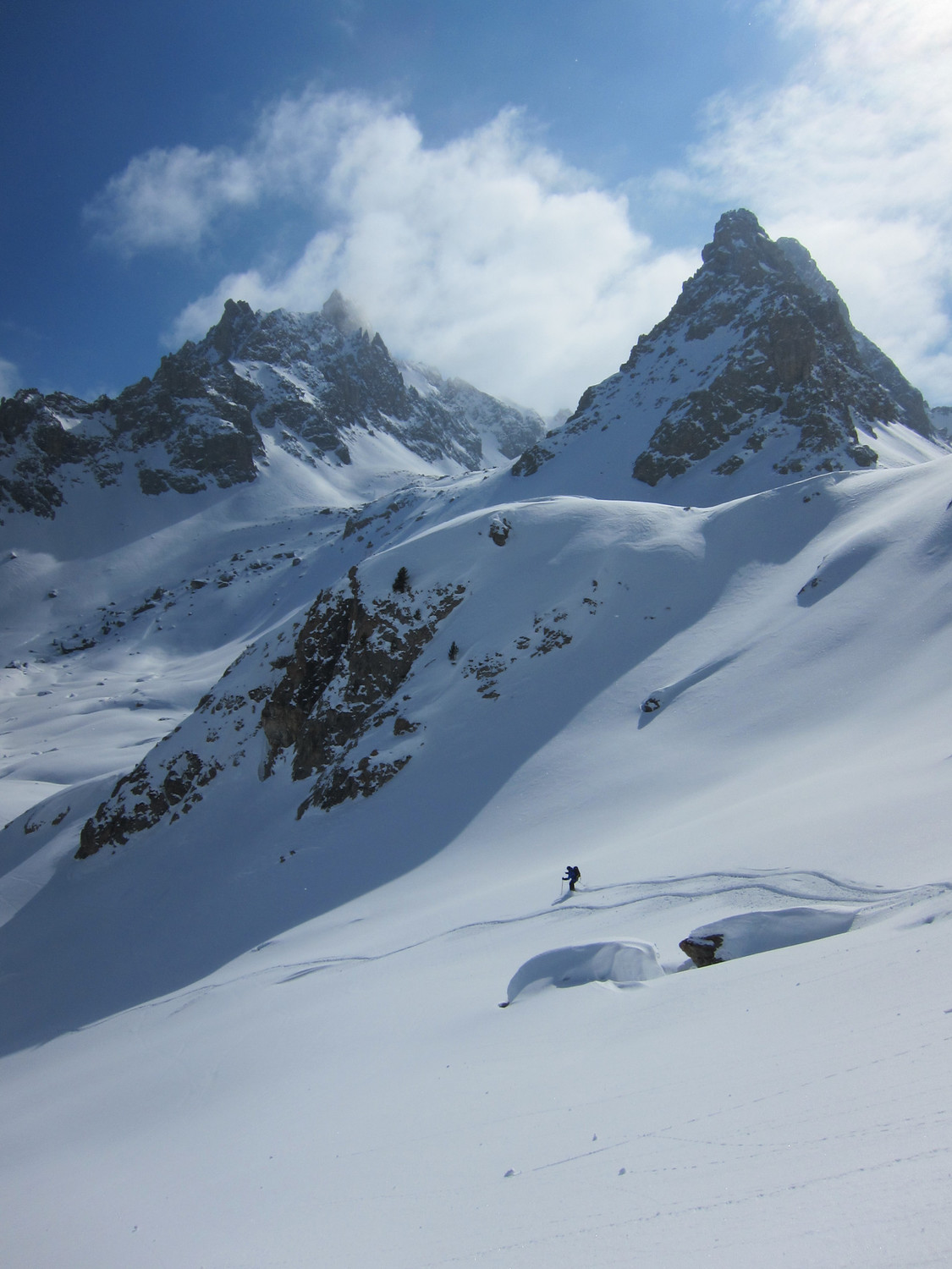 Névache, crête de Chardonnet