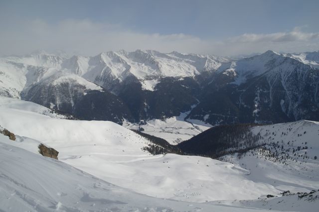 Dalla vetta verso la Val Casies