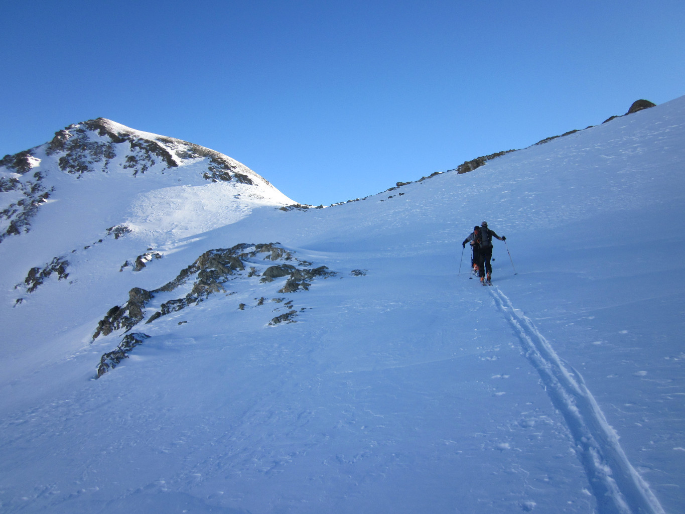 Montée au col Tellifurgga