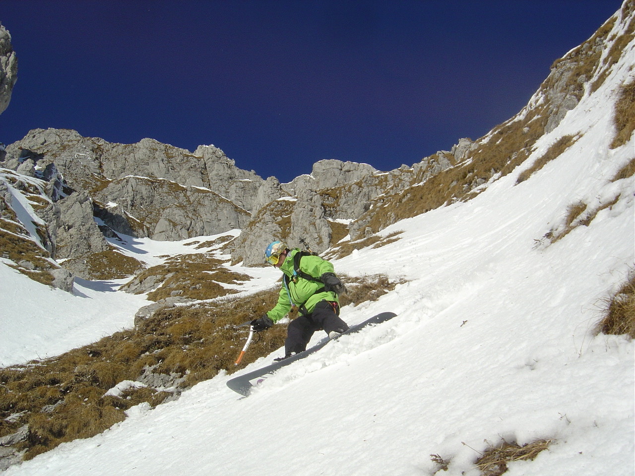 Neige ramollie ici...