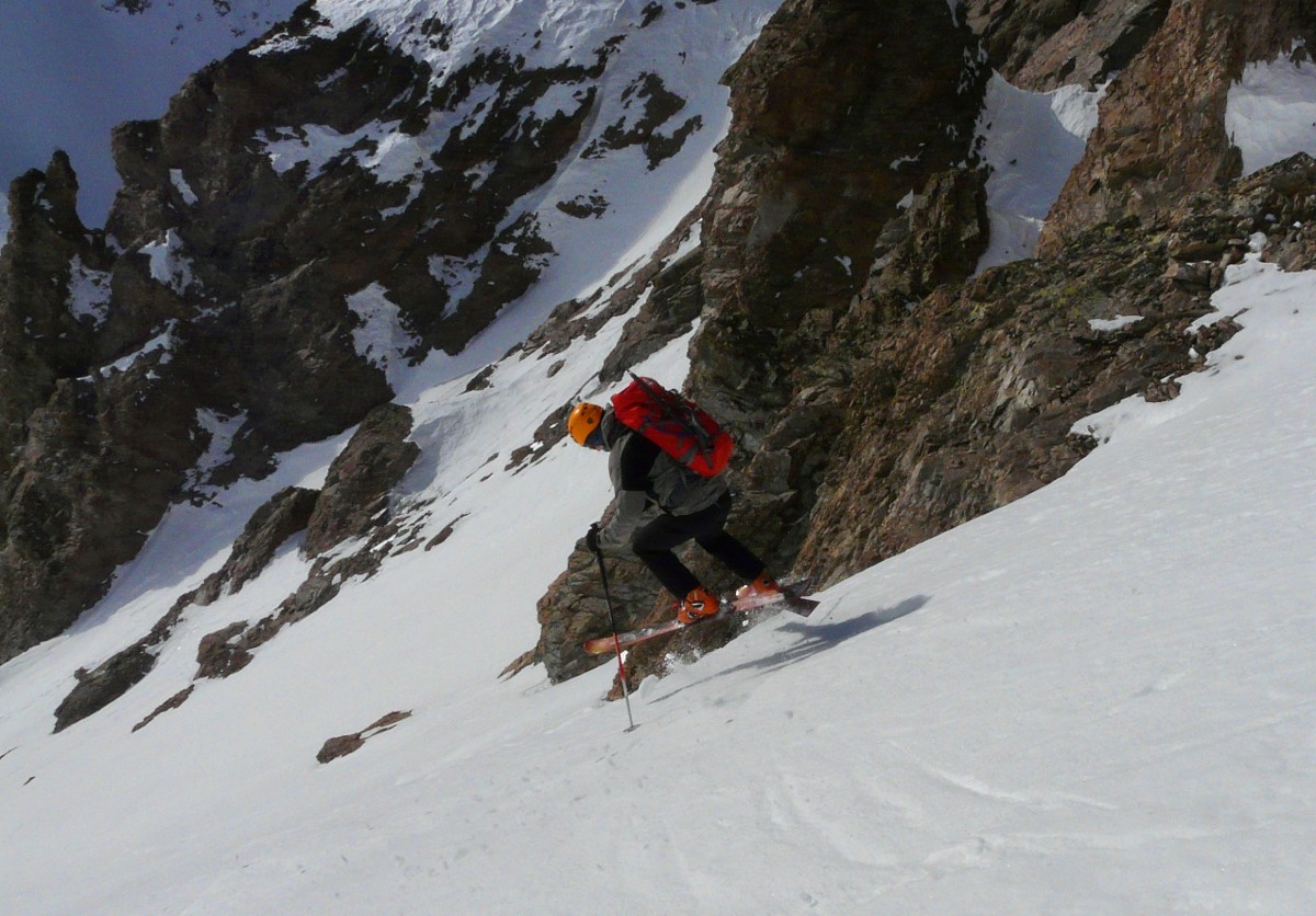Redescente du couloir.
