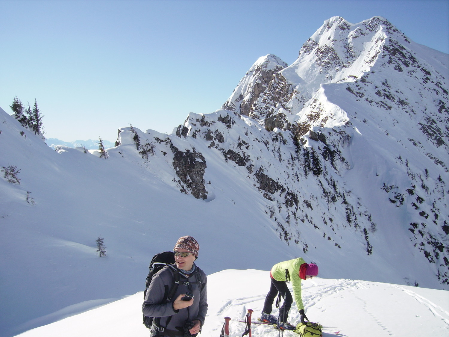 Aiguilles du Mont depuis le Cul d'Ugine