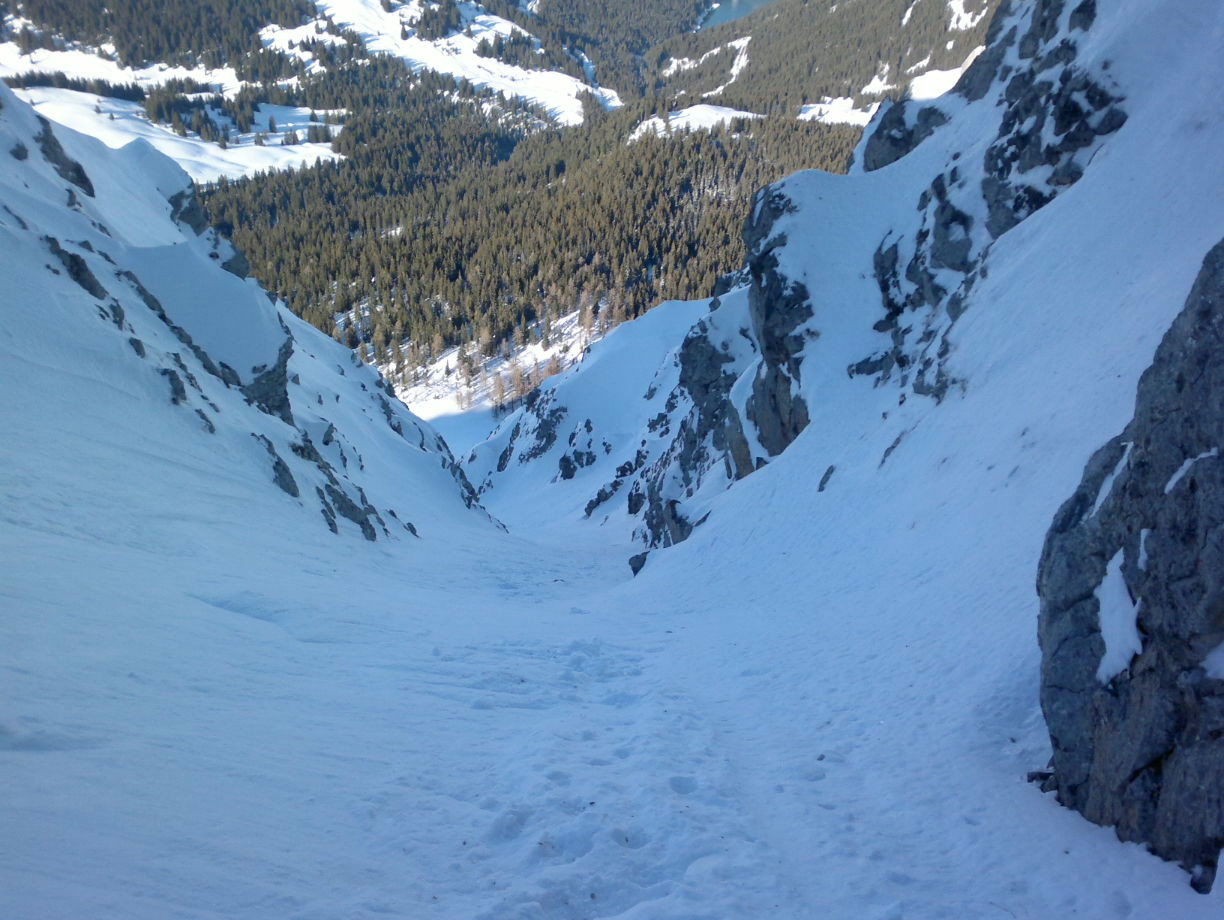 Depart du 2ème couloir