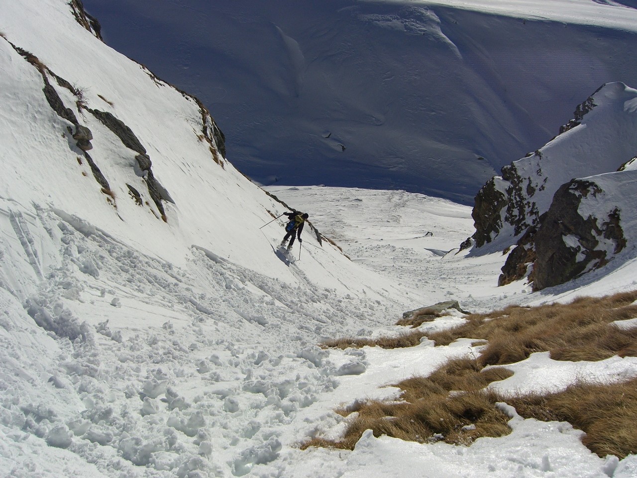 col di Loo - qq virages sur des pentes annexes