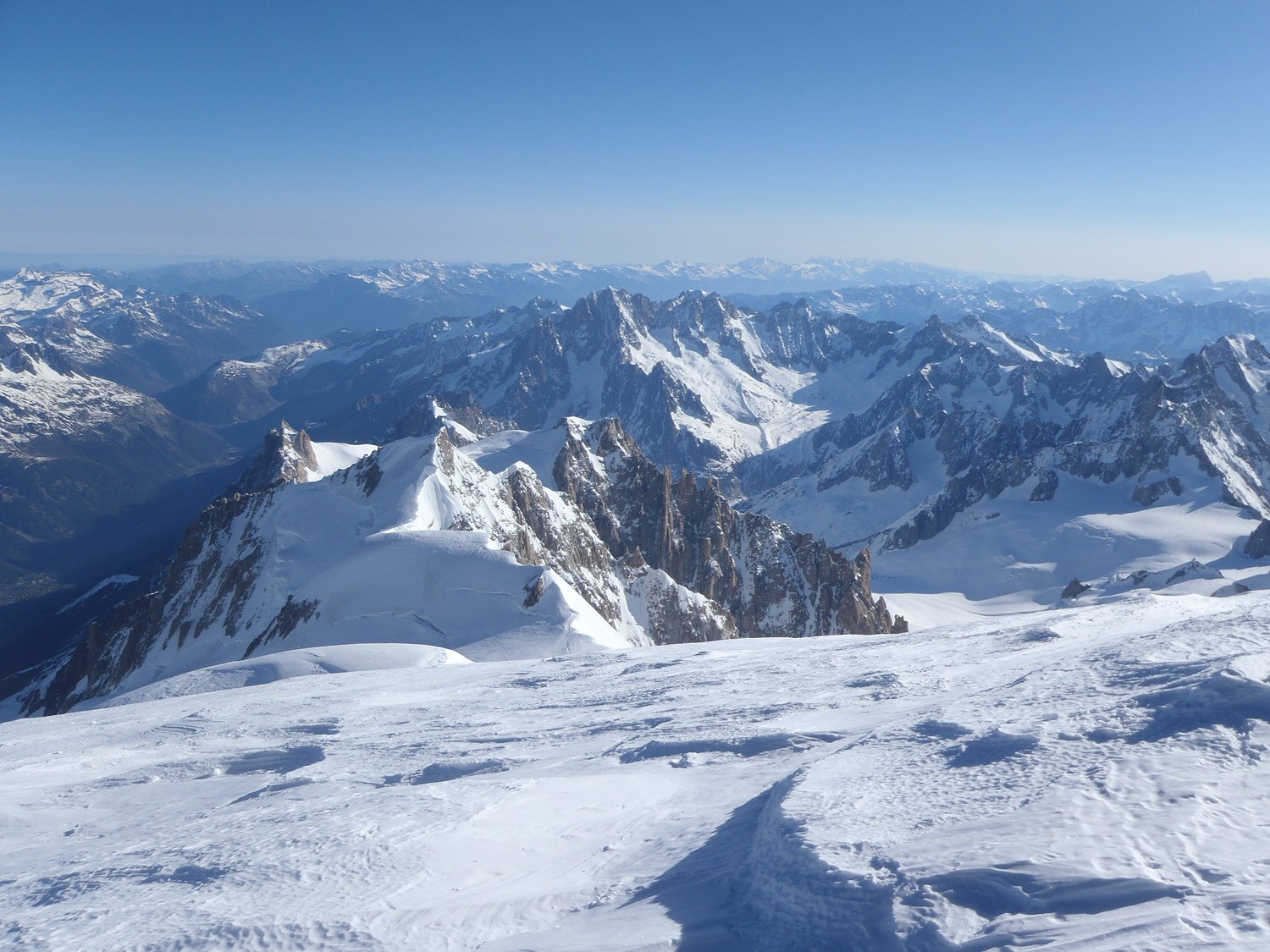 au sommet de la france et de l'italie
