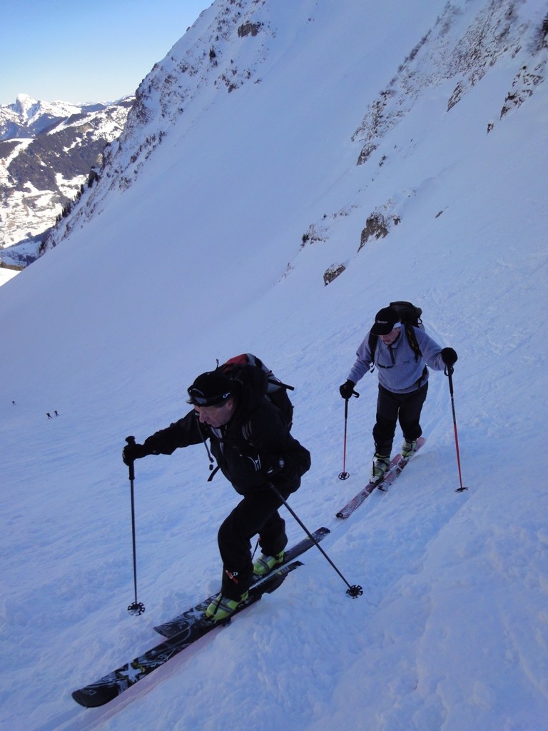 Montée au col de Savolaire