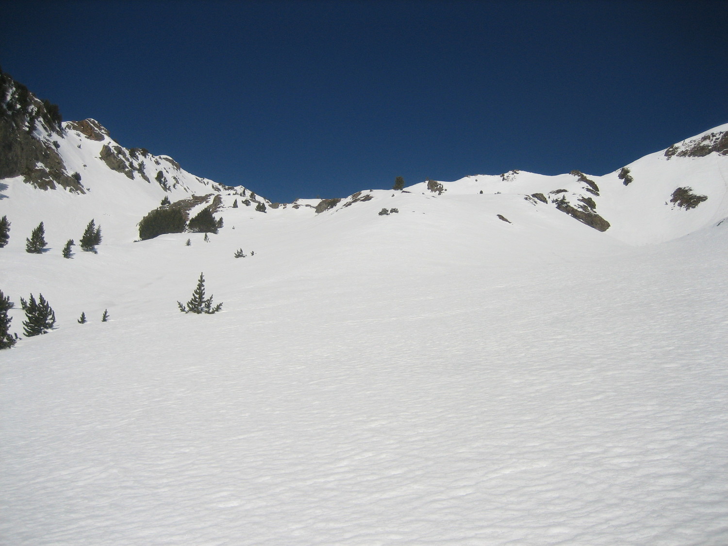 Mayes : haut de la combe (sous 2300m)