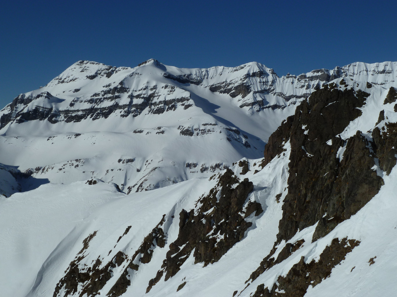 Tenneverge et Pointe des Rosses: quel panorama!