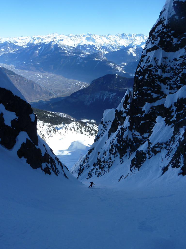 Sortie du couloir