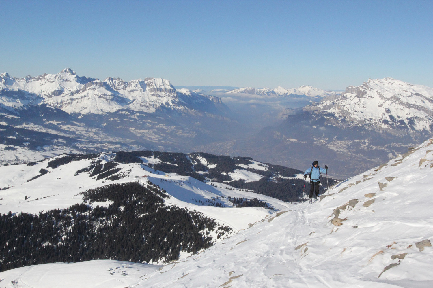 Près du sommet