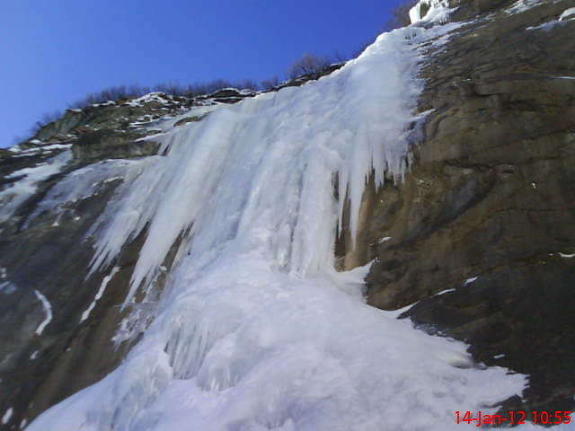 cascada a la derecha de la mina (grado 5)