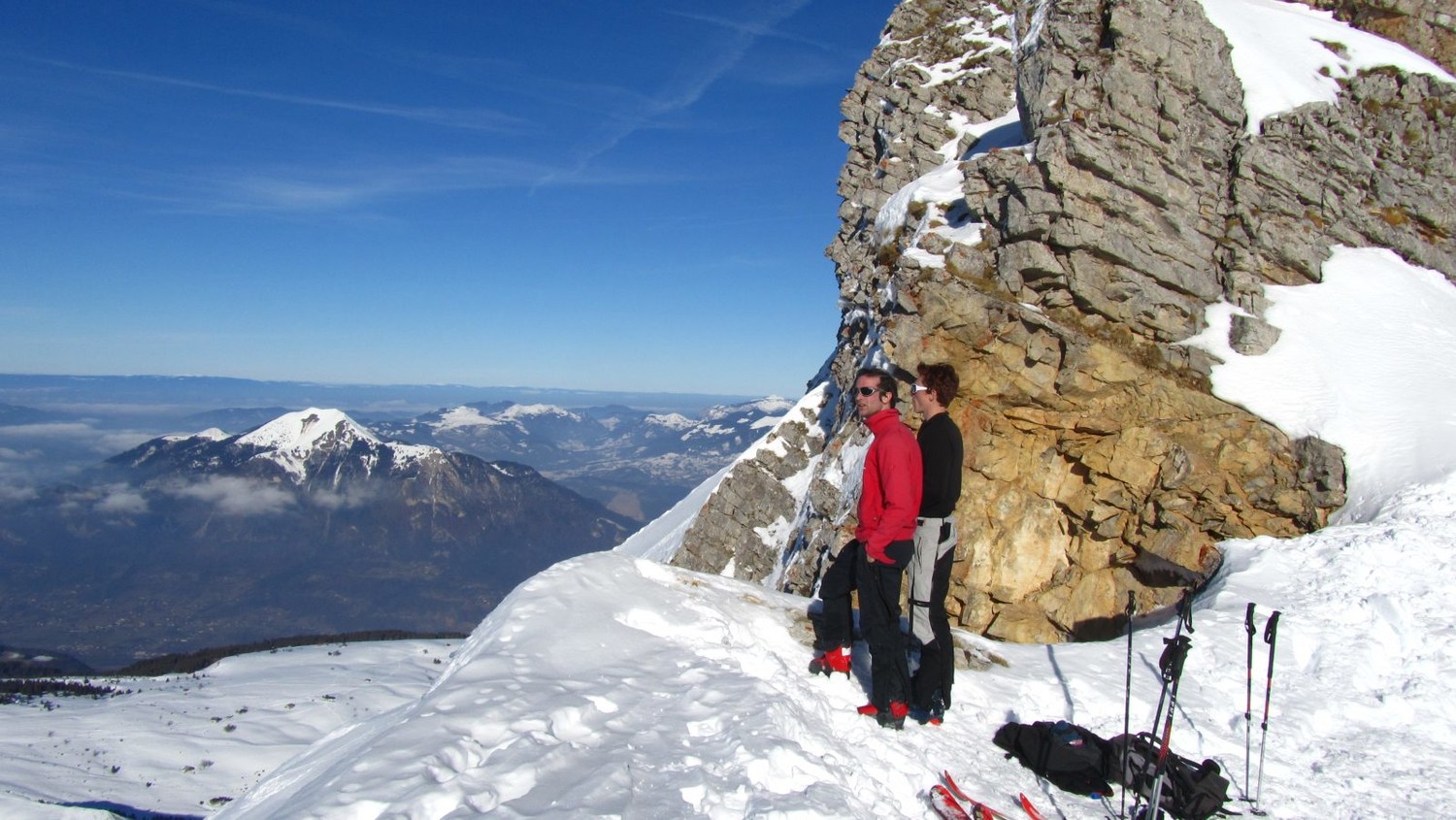 Les rochers de la Points du midi