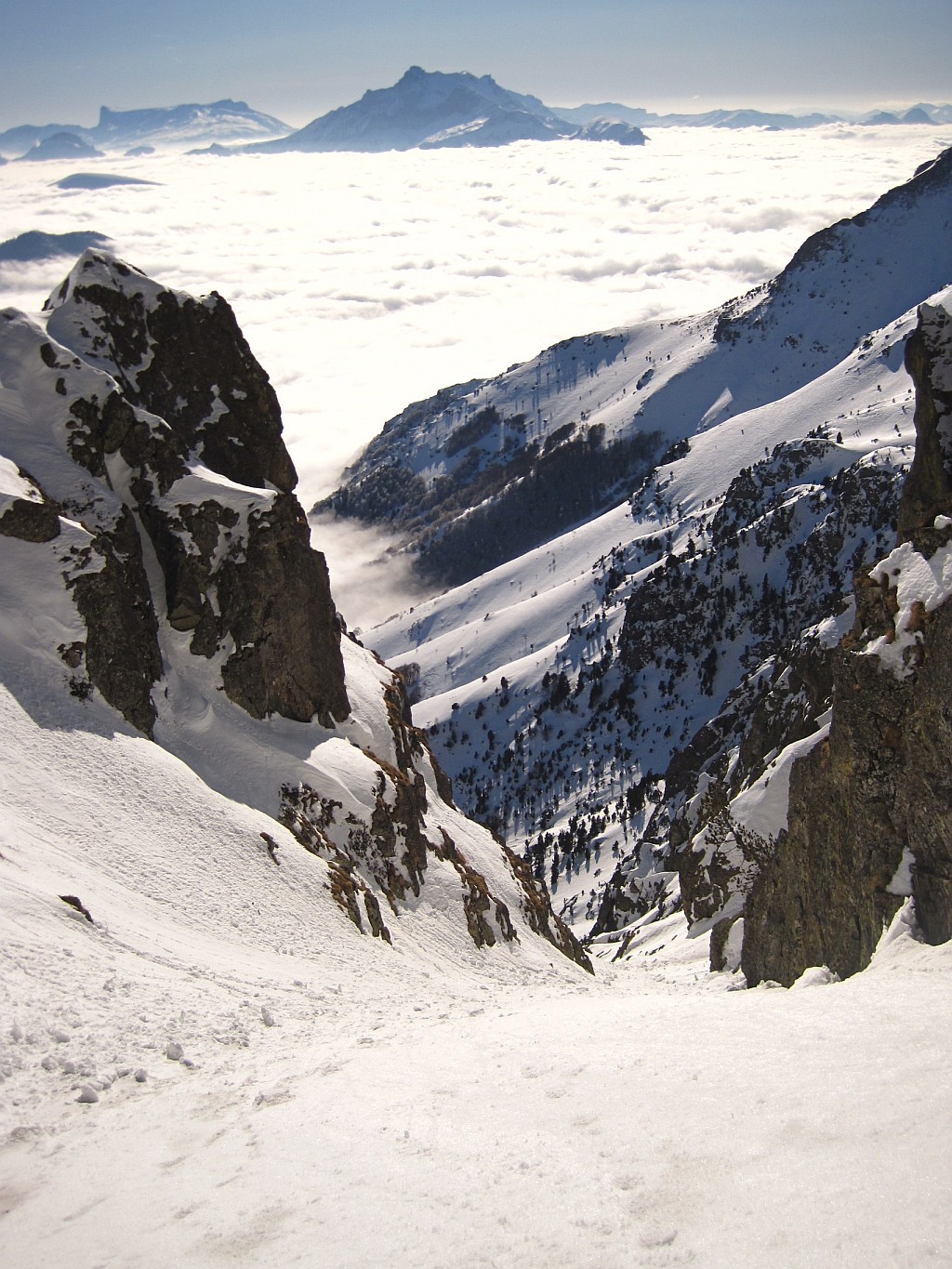 Partie sud du couloir