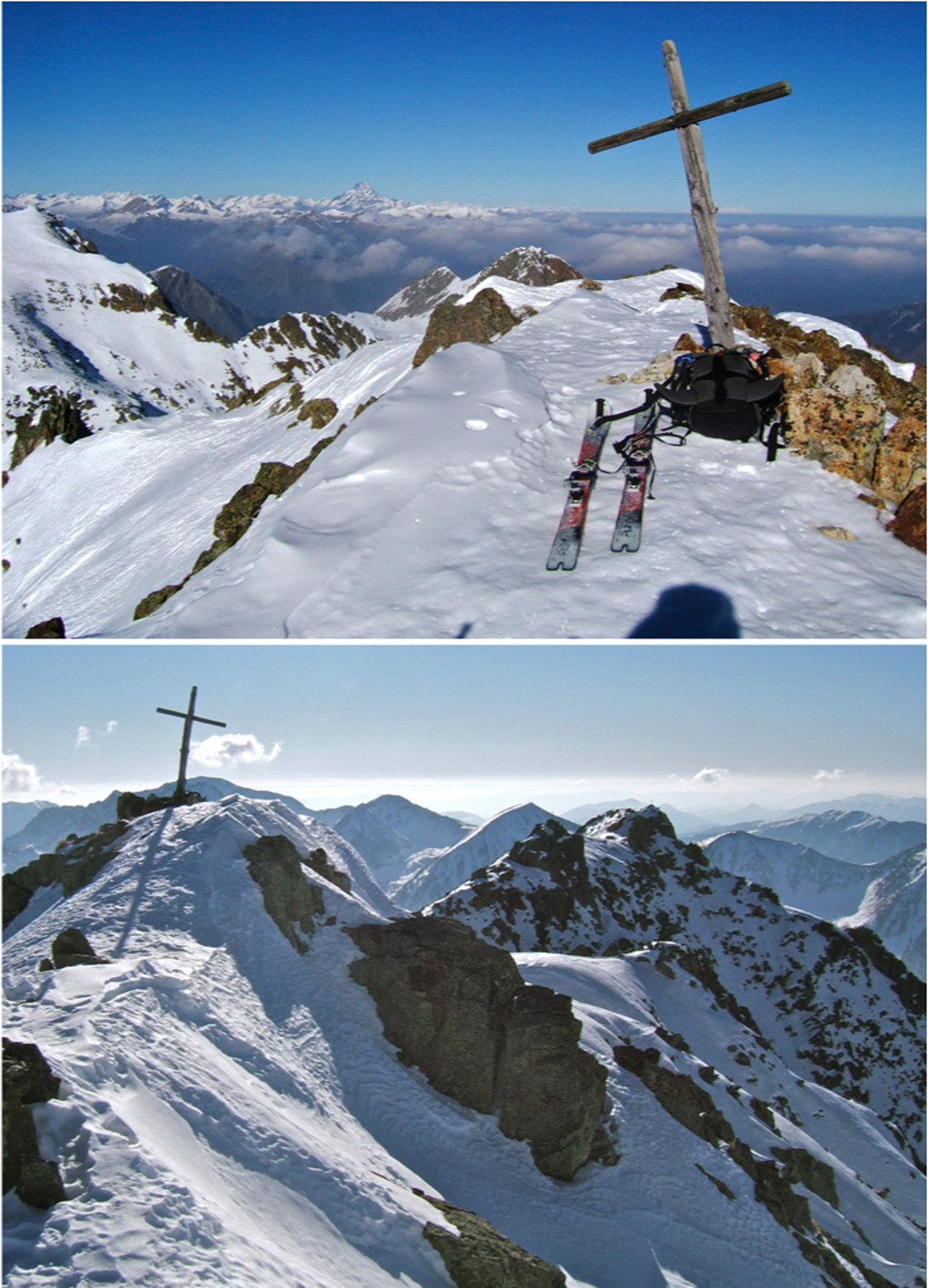 Les 3 Croix du Mt Aver.