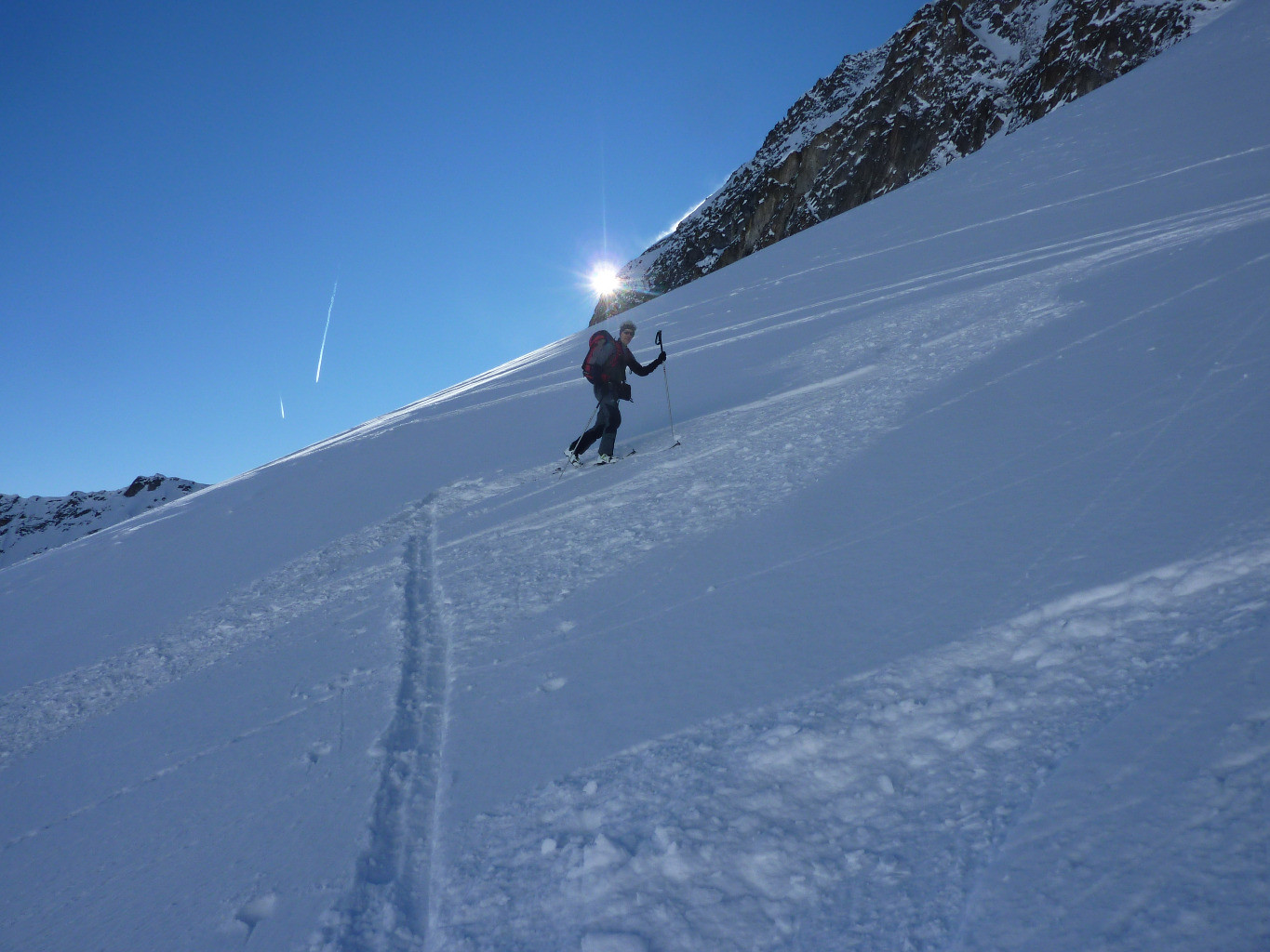 Nei pressi del Wichelpass(Schindlachtal) salendo al Wichelhorn