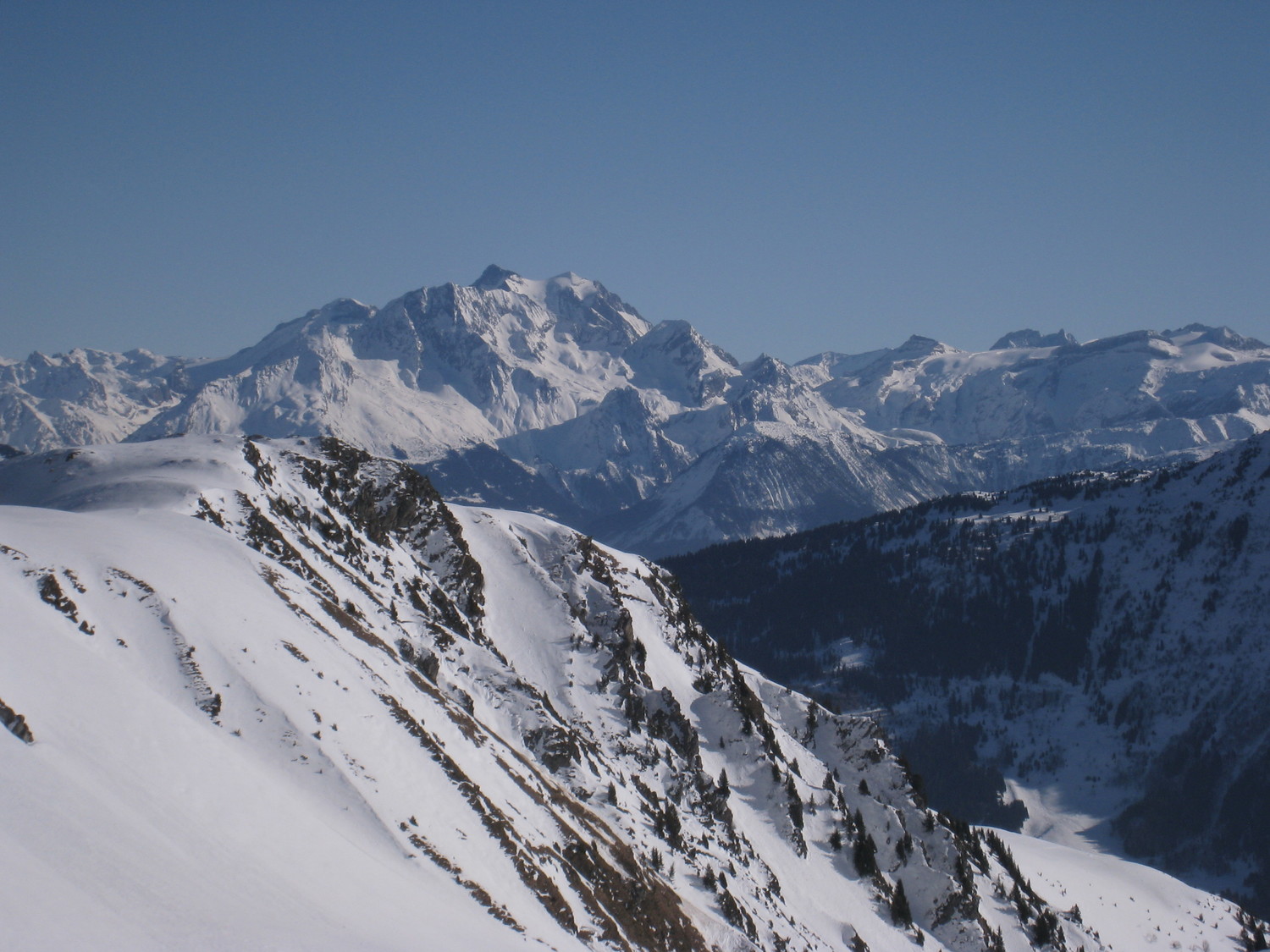 la Gde Casse- vue depuis les Frettes