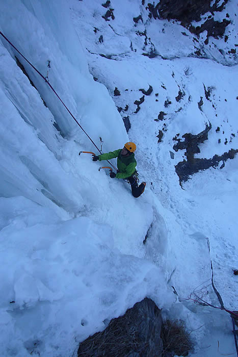 Sortie du premier mur