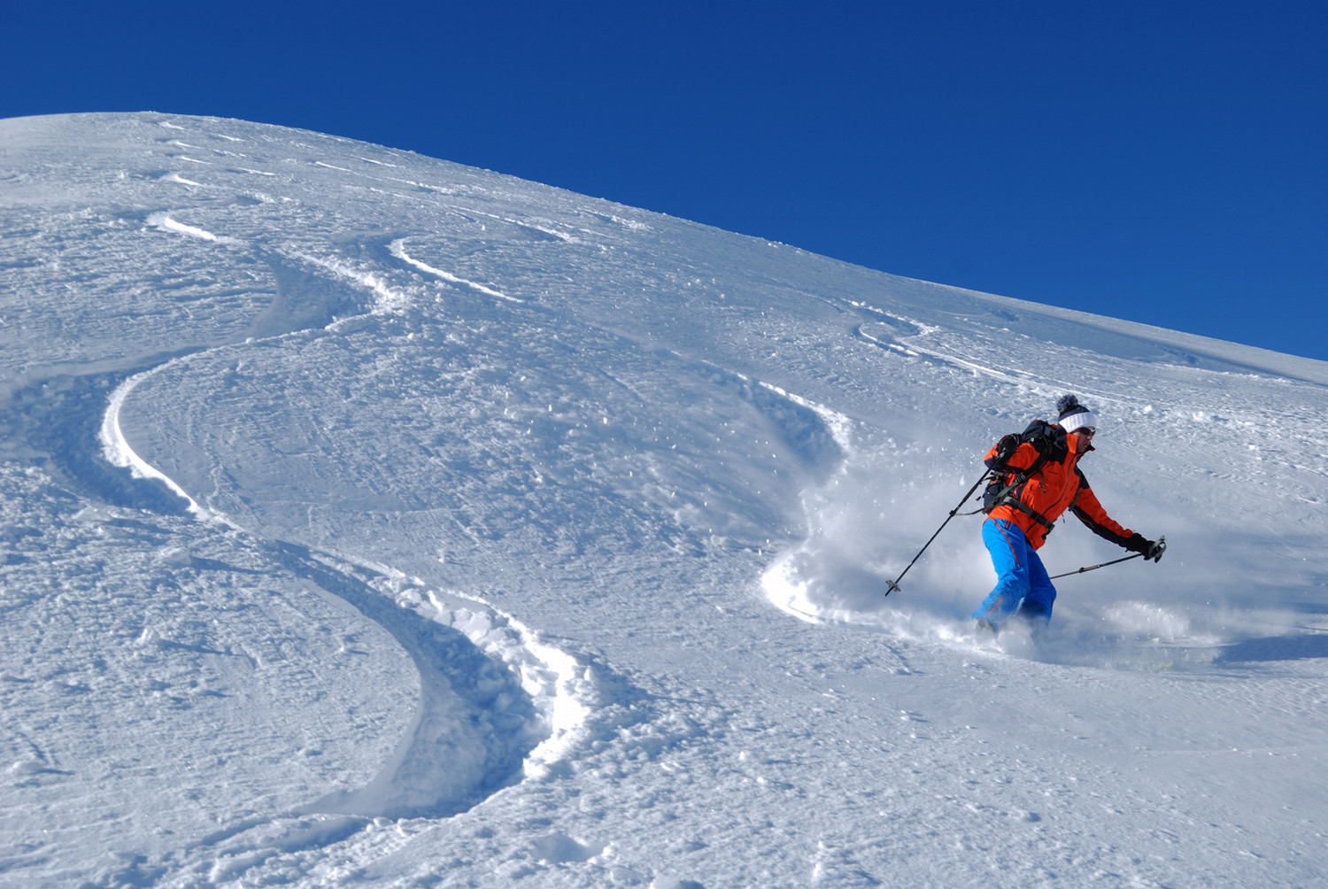 Scendendo dal Schollenhorn ad E della quota 2440 m