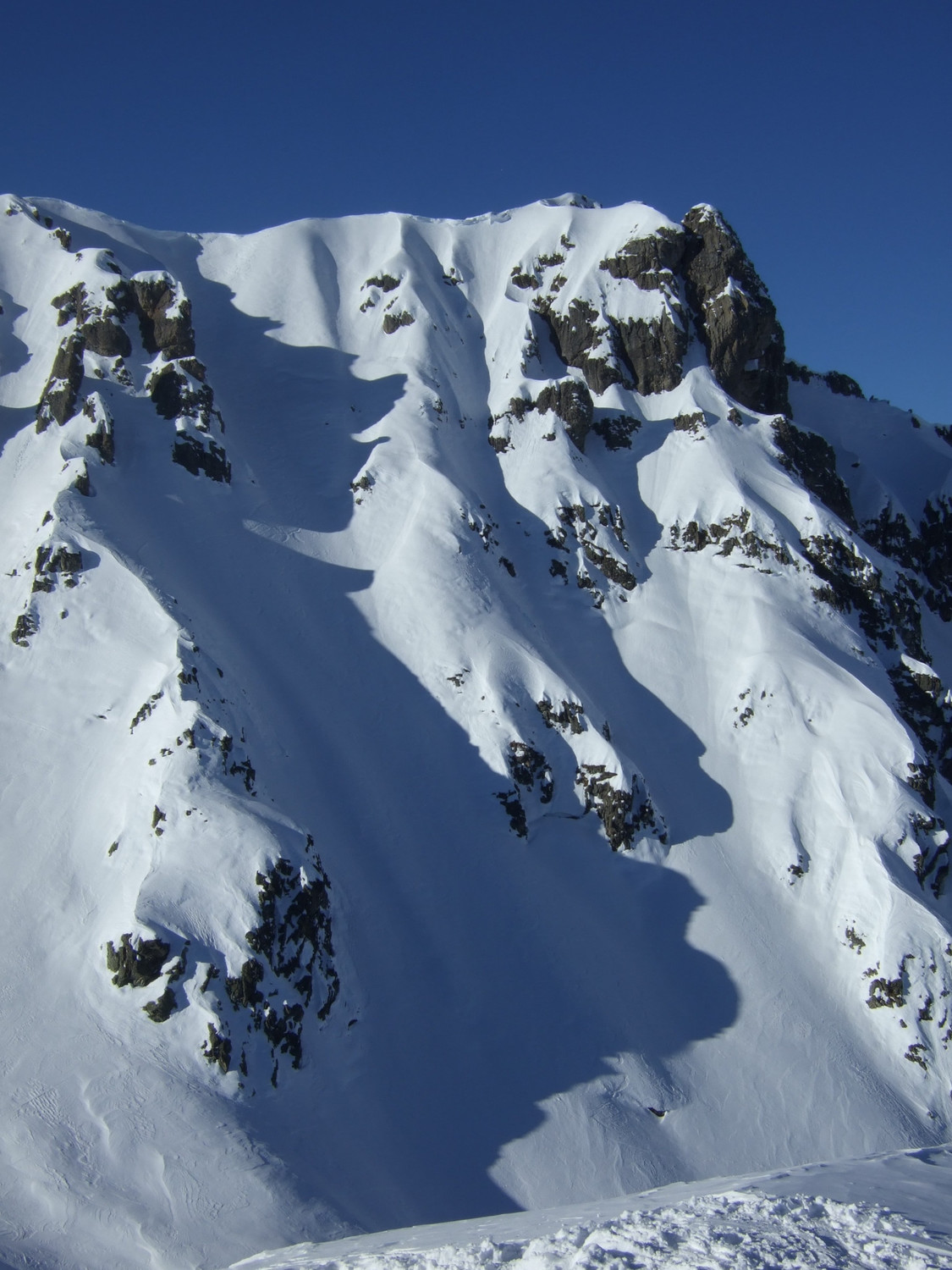 Couloir Nord du Roc de la Charbonnière