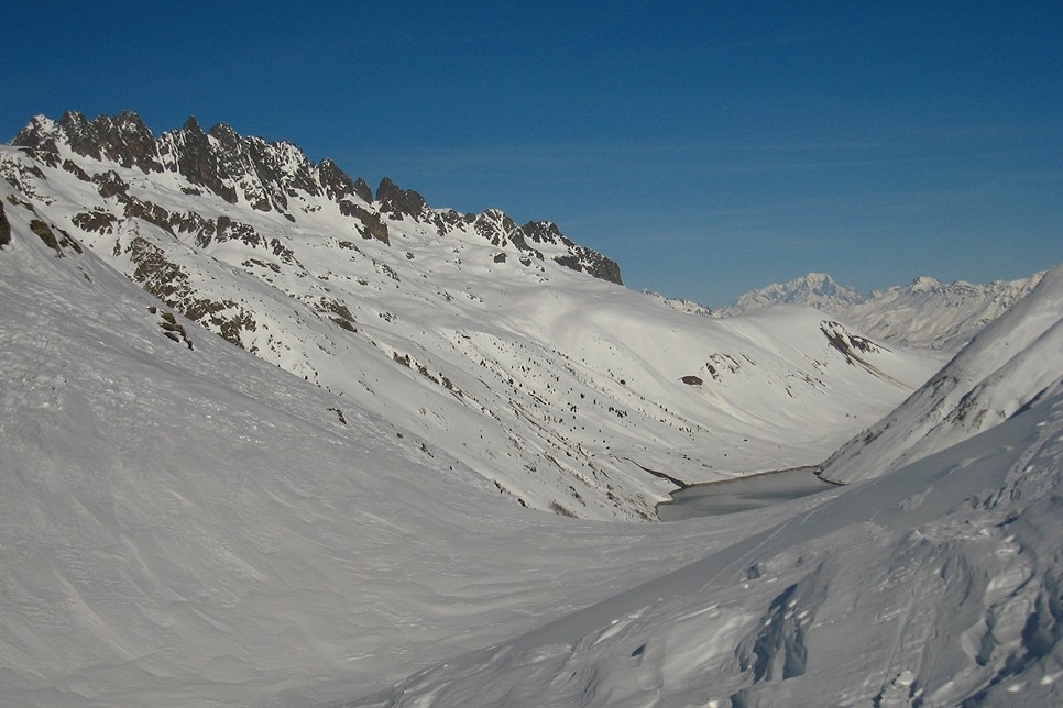Aiguilles de l'Argentière et Mont-Blanc