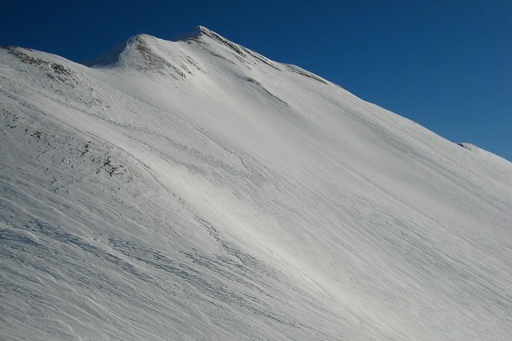 Arête NW de Côte Belle et face W