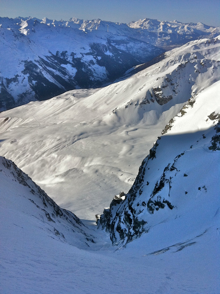 Couloir N du Tsa de l'Ano, vers 3150m, janvier 2012