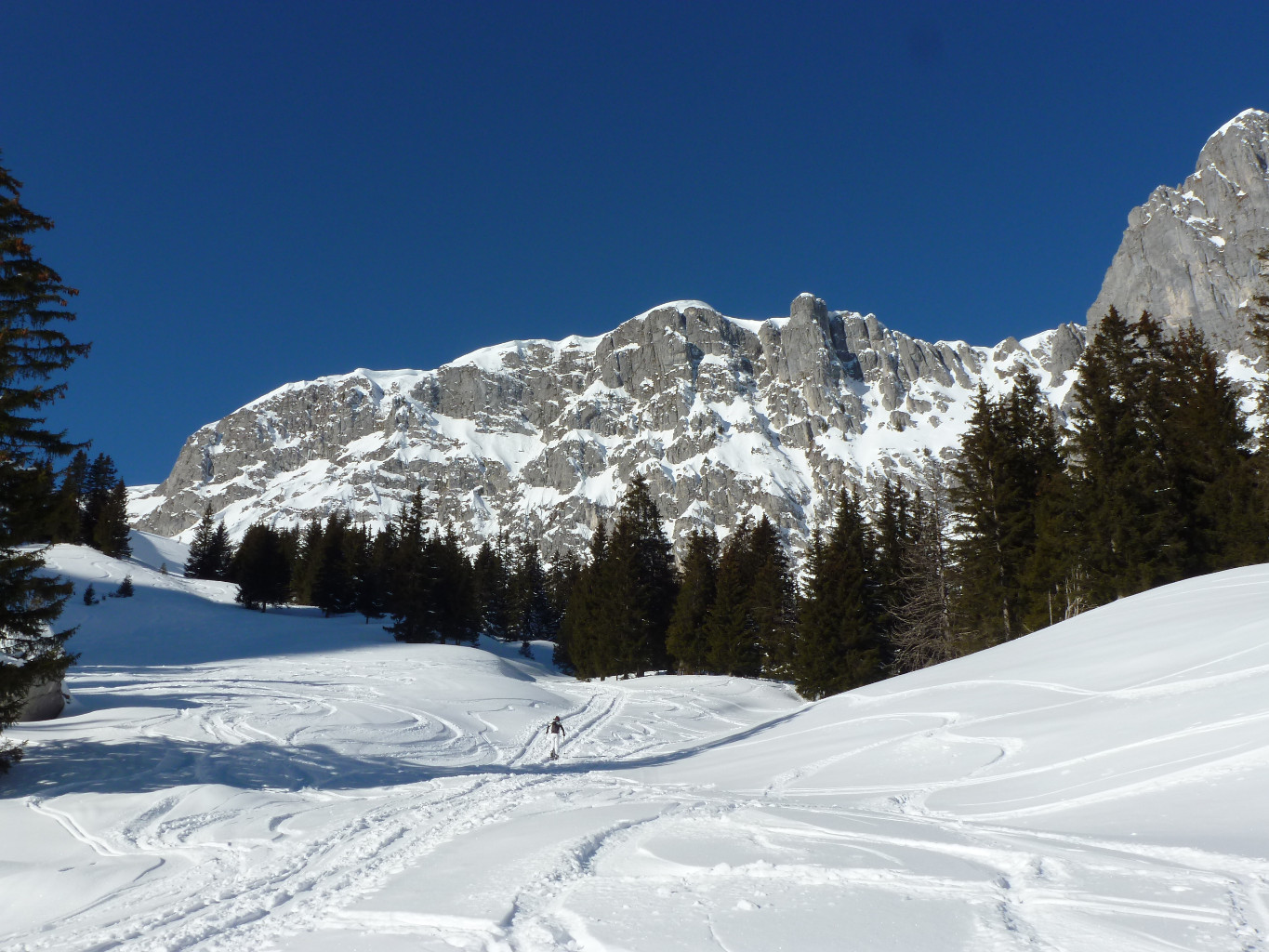 Entrée dans l'Alpetli : Fromattgrat