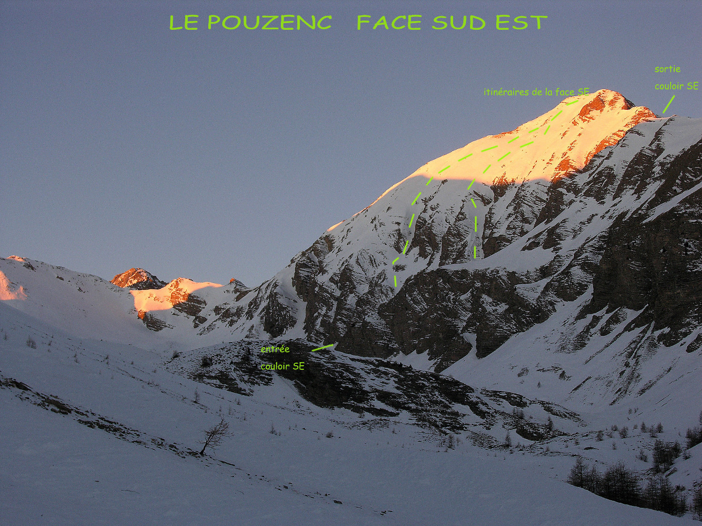 Le Pouzenc face SE