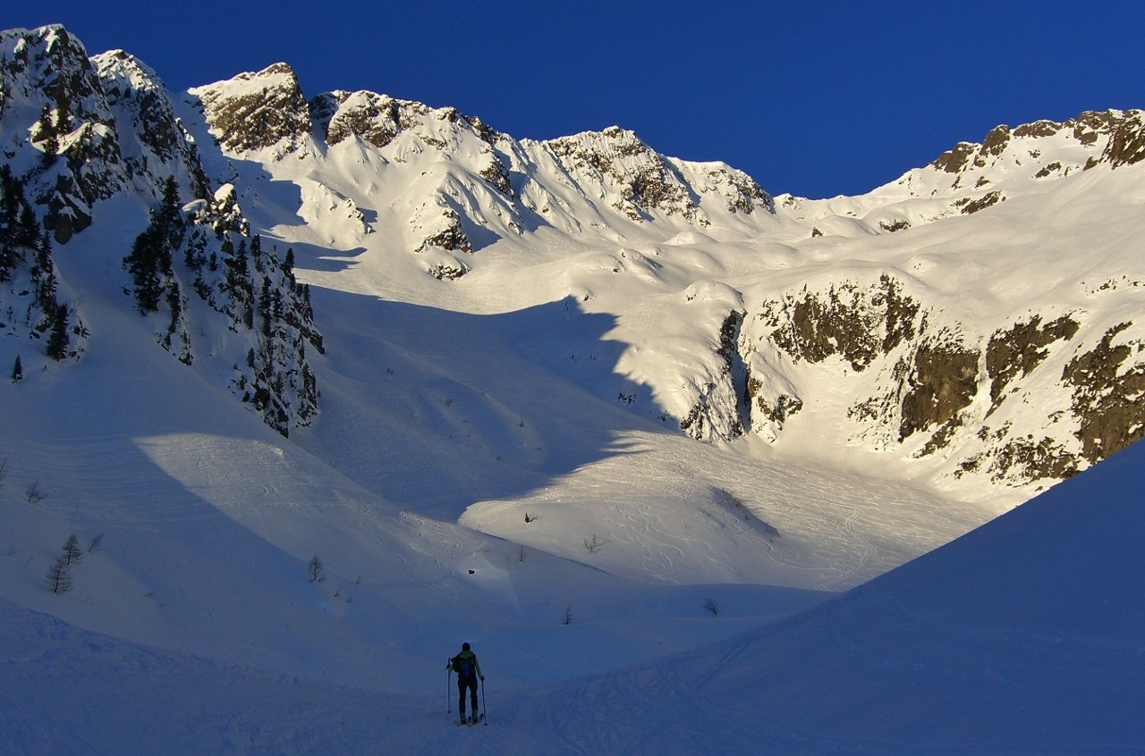 Col du Bel Oiseau - Restez à la maison pour ne pas ajouter des traces aux traces nous aurait conseillé "Araravis" ;-/