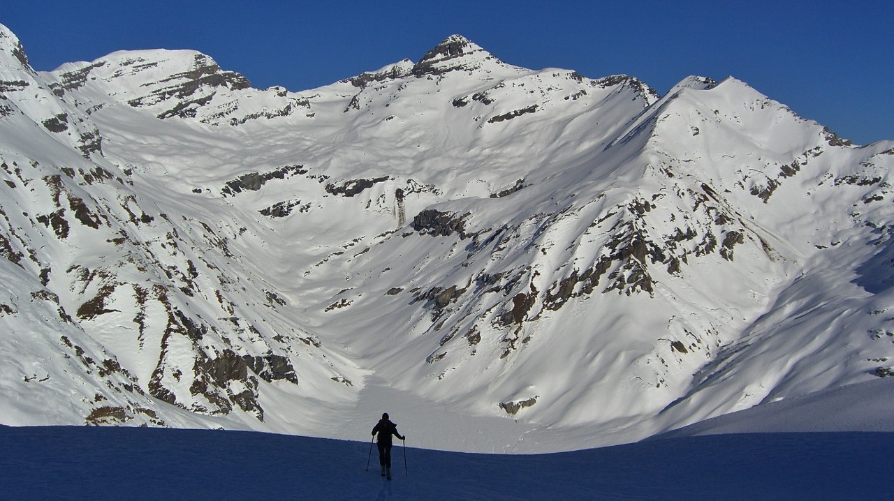 Tour Salière et col de Barberine à droite pour l'aprèm.