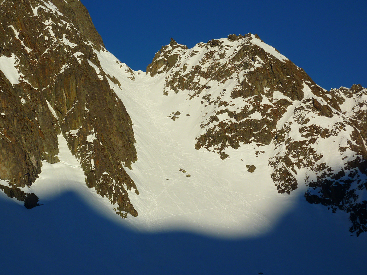 Couloir SW de la Brèche SE de Pellegrin
