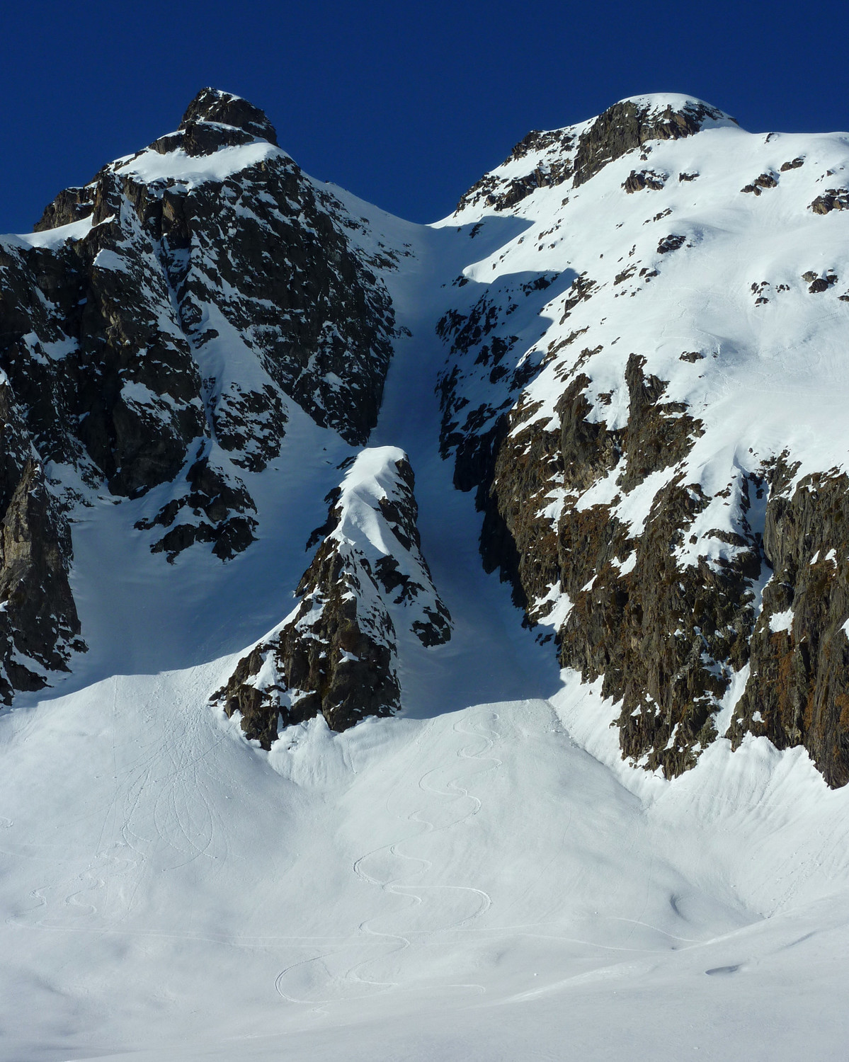 Couloir SE de la Brèche des Rochers Bozon