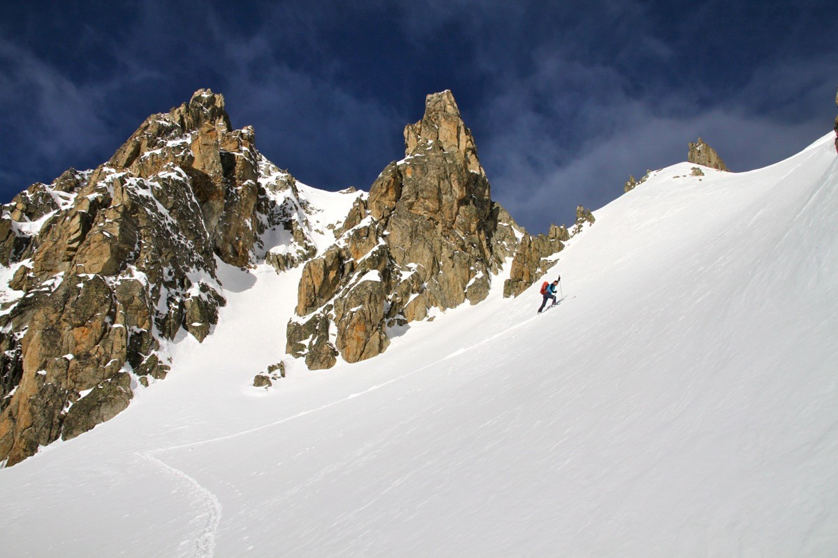 Arrivée au col de Six Carro