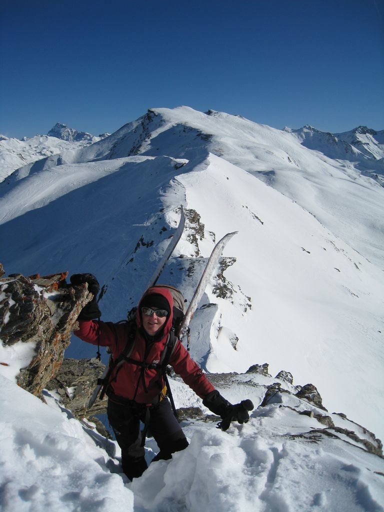 Obstacle imprévu avant la Tête de Jacquette