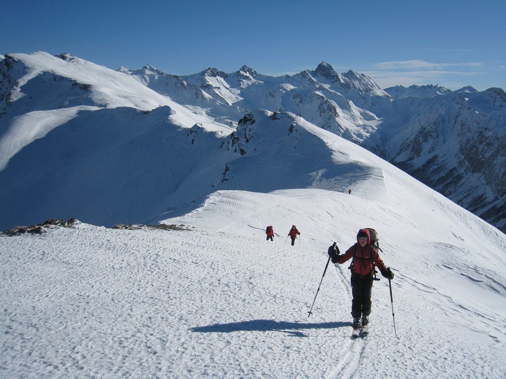 Arrivée à la Tête de Jacquette (2757 m)