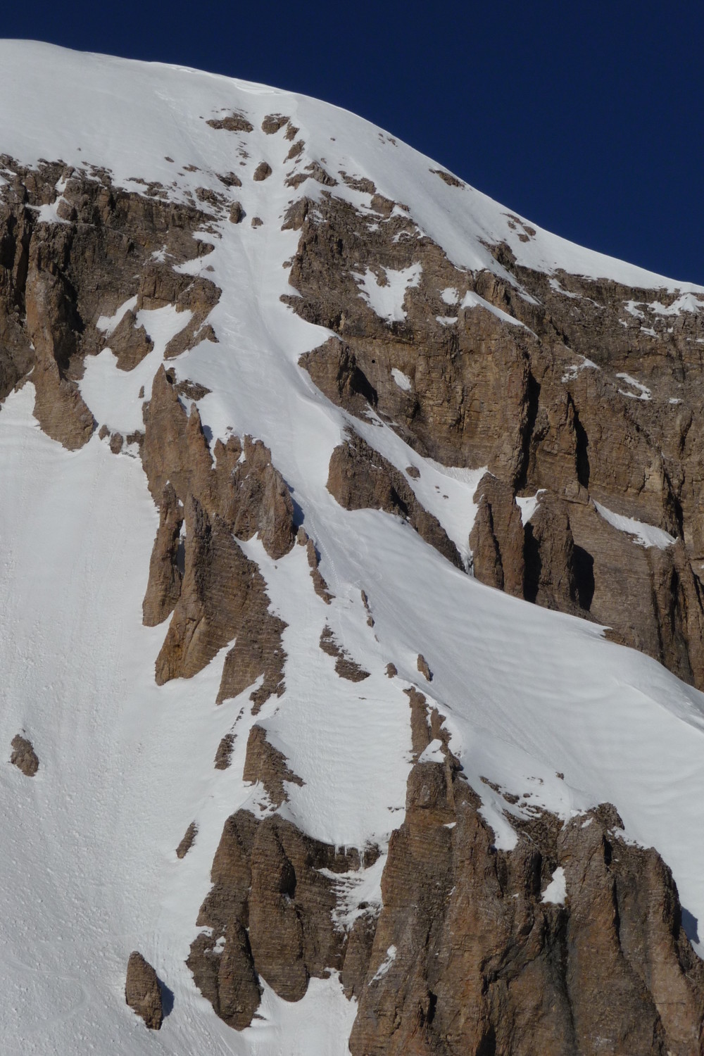Couloir Sud du Malpasset skié