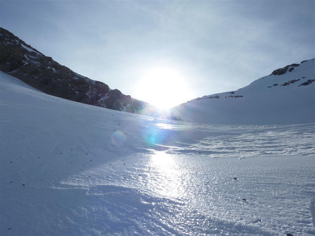 Combe verglacée