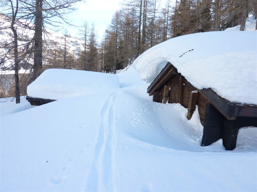 Montée au Pas de cheville
