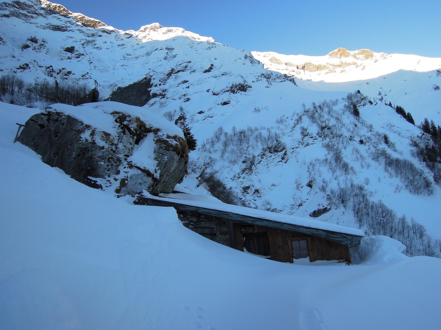 3 Merles. Cabane d'Arpette.