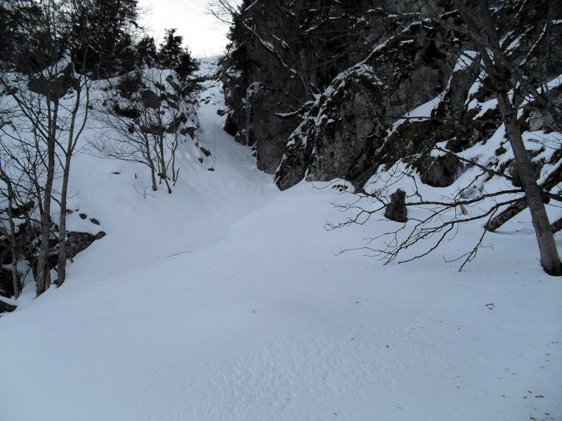 Attaque de la goulotte